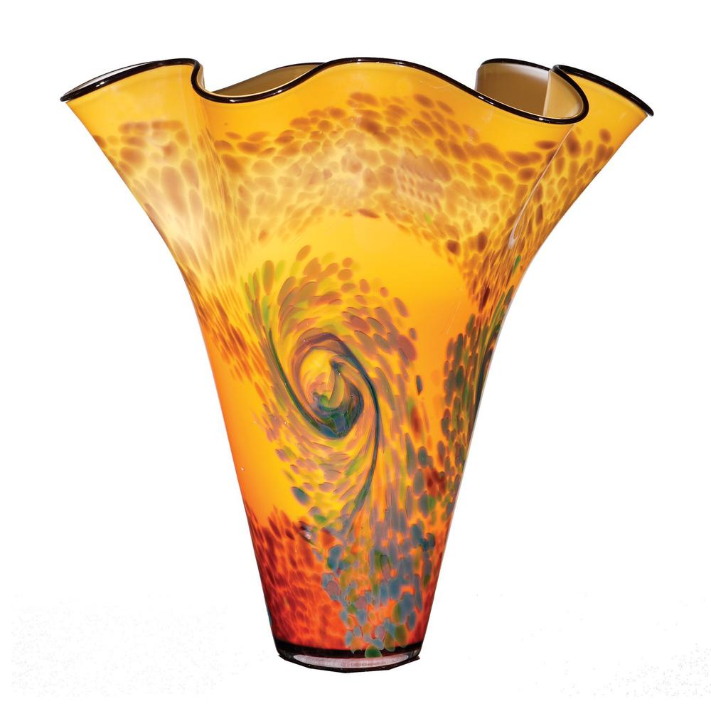 17"H Glass Vase - WhatYouNeedSales