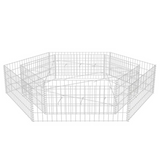 vidaXL Hexagonal Gabion Raised Bed 78.7"x68.1"x15.7" - Create a Stylish Border for Your Garden