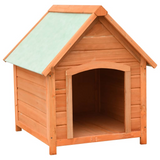 vidaXL Dog House Solid Pine & Fir Wood 28.3"x33.5"x32.3"