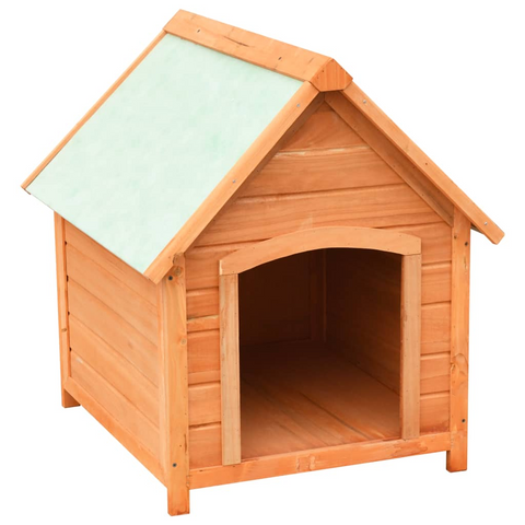 vidaXL Dog House Solid Pine & Fir Wood 28.3"x33.5"x32.3"