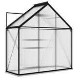 vidaXL Greenhouse Anthracite Aluminum 14.3 ft² | Protect Your Plants Year-Round