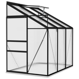 vidaXL Greenhouse Anthracite Aluminum 140.1 ft³ - Protect and Grow Your Plants