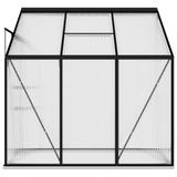 vidaXL Greenhouse Anthracite Aluminum 140.1 ft³ - Protect and Grow Your Plants