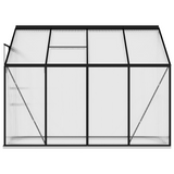 vidaXL Greenhouse Anthracite Aluminum 185 ft³ - Protect Your Plants in Style