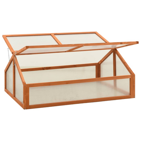 vidaXL Greenhouse 47.2"x31.5"x19.7" Firwood - Protect Your Plants in Style