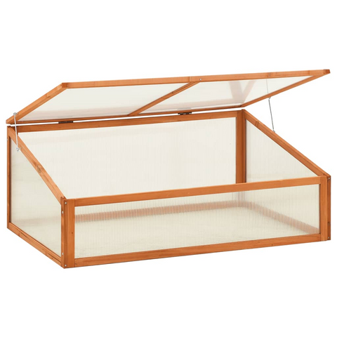 vidaXL Greenhouse 39.4"x25.6"x15.7" Firwood - Protect Your Plants All Year Round