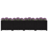 vidaXL Raised Bed 63"x15.7"x15" Polypropylene - Sturdy Garden Planter for Plants and Flowers