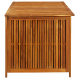 vidaXL Patio Storage Box 59.1"x31.5"x29.5" Solid Acacia Wood - Outdoor Storage Solution