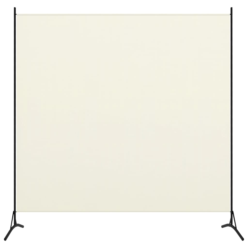 vidaXL 1-Panel Room Divider Cream White 68.9"x70.9" - Create Privacy and Divide Your Space