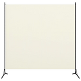 vidaXL 1-Panel Room Divider Cream White 68.9"x70.9" - Create Privacy and Divide Your Space