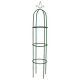 vidaXL Garden Arch Tower 2 pcs - Durable Iron, Weather Resistant