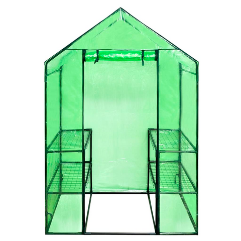 Walk-in Greenhouse with 4 Shelves - Perfect Protection for Your Plants