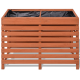 vidaXL Planter 39.3"x19.6"x27.9" Wood - Stylish and Sturdy Garden and Patio Plant Bed