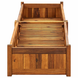 vidaXL Garden Raised Bed Acacia Wood 78.7"x19.7"x9.8" - Durable and Stylish