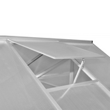 vidaXL Greenhouse Reinforced Aluminum 113.3 ft² - Protect Your Plants with this Spacious Greenhouse