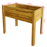 vidaXL Raised Garden Raised Bed Solid Acacia Wood