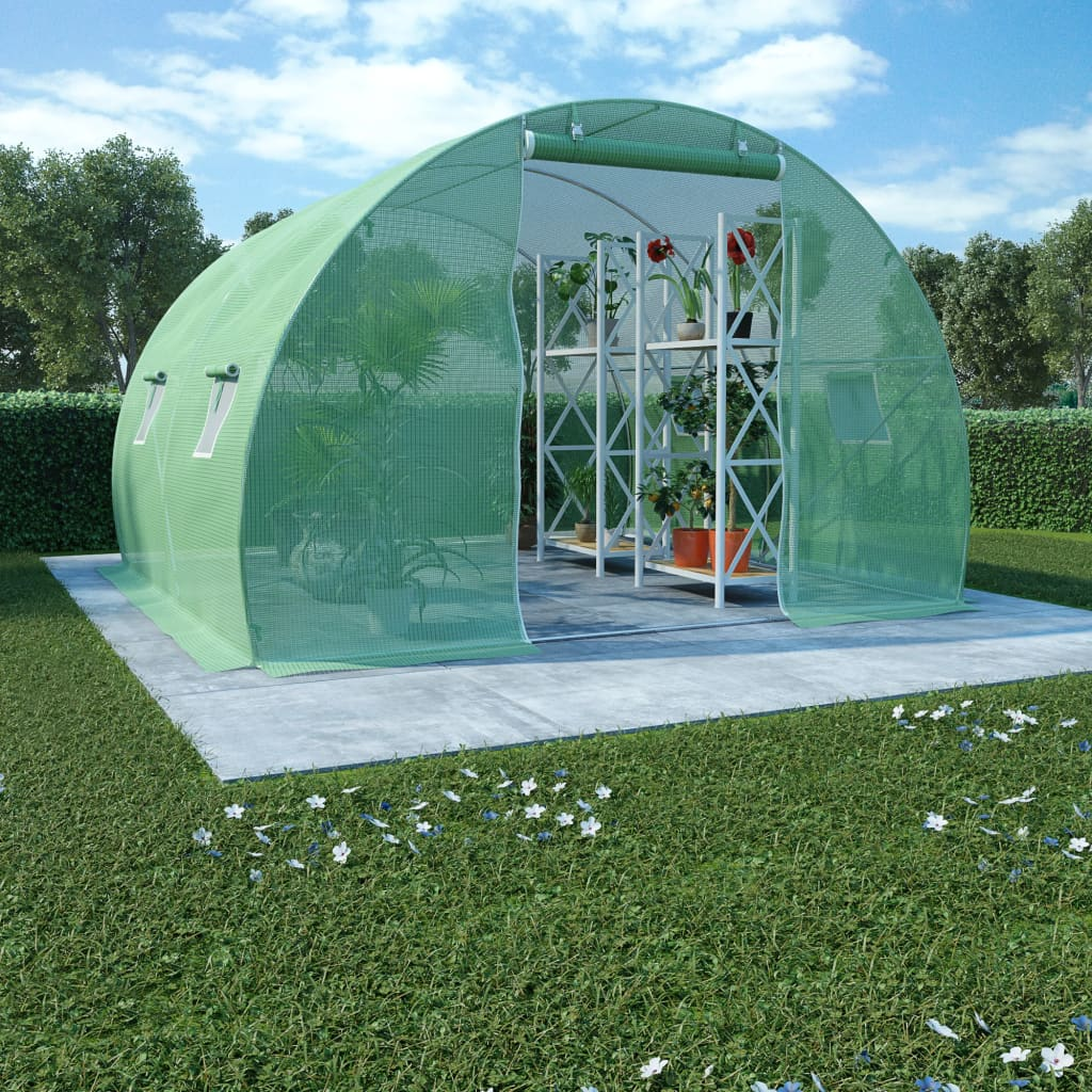 vidaXL Greenhouse 96.9 ft² 118.1"x118.1"x78.7" - Protect Your Plants and Maximize Your Harvest