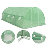 vidaXL Greenhouse 193.8 ft² 236.2"x118.1"x78.7"