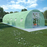 vidaXL Greenhouse 290.6 ft² 354.3"x118.1"x78.7" - Protect Your Plants with this Spacious Greenhouse!