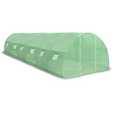 vidaXL Greenhouse 290.6 ft² 354.3"x118.1"x78.7" - Protect Your Plants with this Spacious Greenhouse!