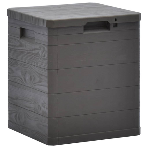 vidaXL Patio Storage Box 23.8 gal Brown - Weather-Resistant, Durable, and Stylish