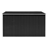 vidaXL Garden Shed 101.2"x117.3"x70.1" Metal Anthracite