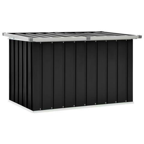 vidaXL Patio Storage Box Anthracite 42.9"x26.4"x25.6" - Stylish Outdoor Storage Solution