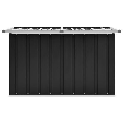 vidaXL Patio Storage Box Anthracite 42.9"x26.4"x25.6" - Stylish Outdoor Storage Solution