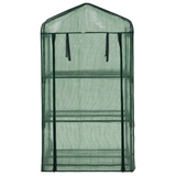 vidaXL 3-Tier Mini Greenhouse 27.2"x19.3"x49.2" - Extend Your Growing Season