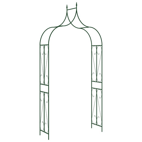 vidaXL Garden Arch Dark Green - Add Elegance to Your Garden