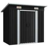 vidaXL Garden Shed Anthracite Steel - Durable Storage Solution