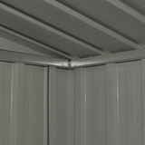 vidaXL Garden Shed Anthracite Steel - Durable Storage Solution