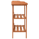 vidaXL Plant Stand 29.9"x14.6"x35" Firwood - Organize and Display Your Plants with Style