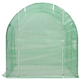 vidaXL Greenhouse 43.1 ft² 6.6'x6.6'x6.6' - Protect Your Plants with a Spacious and Sturdy Greenhouse