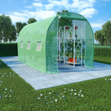 vidaXL Greenhouse 73.8 ft² 11.3'x6.6'x6.6' - Protect Your Plants with this Spacious Greenhouse