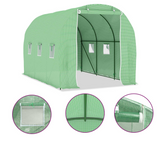 vidaXL Greenhouse 73.8 ft² 11.3'x6.6'x6.6' - Protect Your Plants with this Spacious Greenhouse