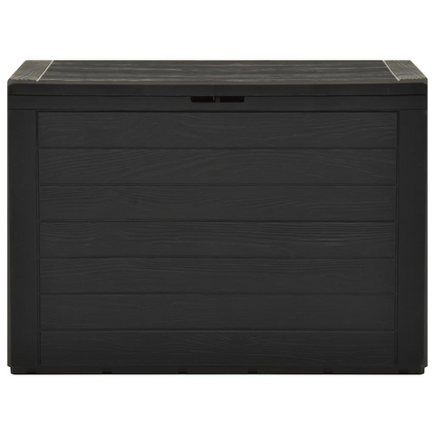 vidaXL Patio Storage Box Anthracite 38.7"x17.3"x21.7"