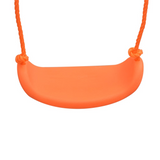 vidaXL Swing Set with 5 Seats Orange - Outdoor Play Equipment for Kids