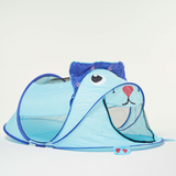 Play Tent Pop Up Waterproof Lion Blue - Magical Circus Tent for Kids