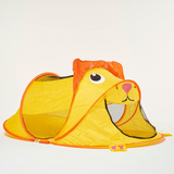 Play Tent Pop Up Waterproof Lion Yellow - Fun and Easy-to-Use Play Tent for Kids