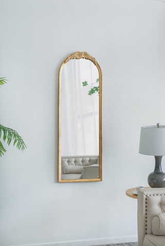 19’x56’ Wood Floor Mirror | Full Body Mirror