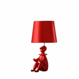 21” Red Sculptural Clown Phone Holder Desk Lamp - WhatYouNeedSales