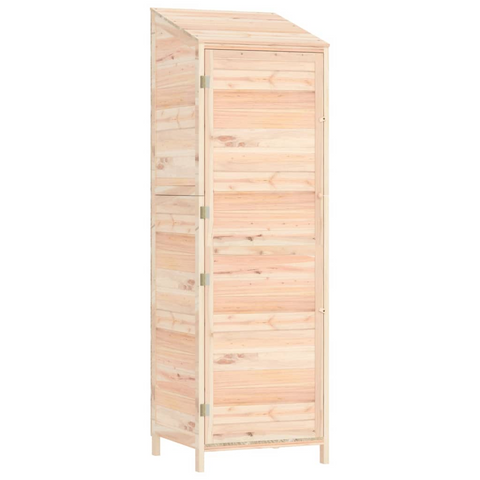 vidaXL Garden Shed 21.7"x20.5"x68.7" Solid Wood Fir - Outdoor Storage Solution