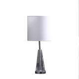 22” Contemporary Crystal Cone Table or Desk Lamp - WhatYouNeedSales