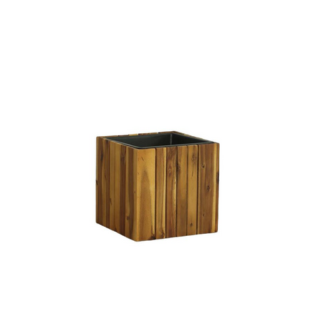 Square Planter, Natural - Add a Touch of Elegance to Your Patio