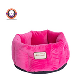 Armarkat Pet Bed Model C03CZ Pink - Luxe Velvet, Waterproof Base