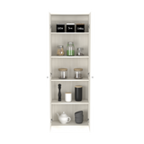 Storage Cabinet Pipestone, Double Door, Pearl Finish