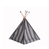 Armarkat Cat Bed C56HBS/SH | Teepee Style with Striped Pattern