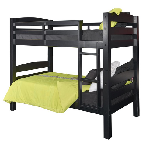 Levi Bunk Bed - Black | Stylish and Sturdy Bunk Bed for Kids