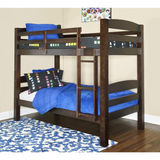 Levi Bunk Bed Espresso | Sleek Modern Design for Youth